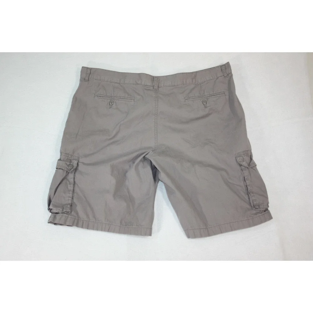 Alfani Cargo Shorts Men's 44 X 11‎ Gray Lightweight outdoor Cotton